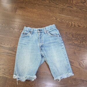 Levis Light Blue Denim Cutoff Shorts Sz.12